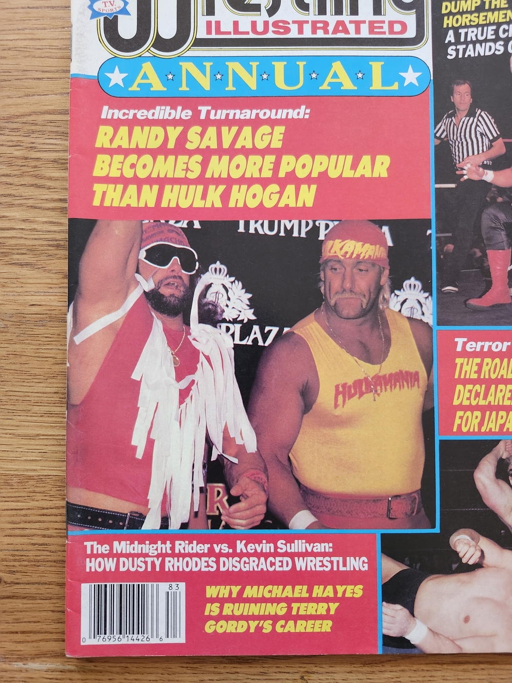 PWI Annual 1988 Featuring Hulk Hogan & Randy Savage Ric Flair Road Warriors - Picture 4 of 11